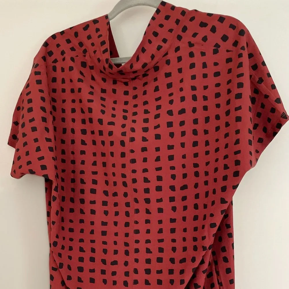 INGRID & ISABEL Everywhere Abstract Print Maternity Tunic Dress Size M 8/10 - Picture 4 of 7